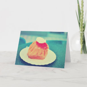 Cartão de saudação de Rum Baba