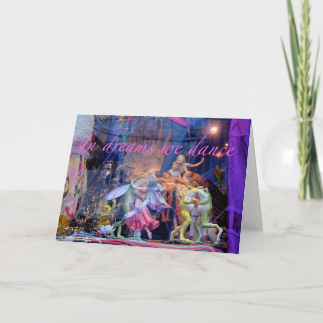 Cartão de Saudação de Sapos Danificantes (Frente)