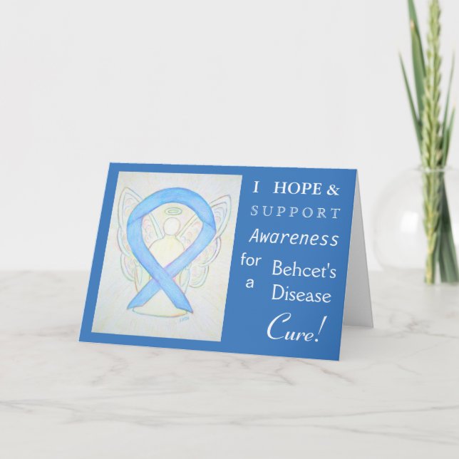 Cartão de Saudação de Sensibilização para a Doença (Frente)