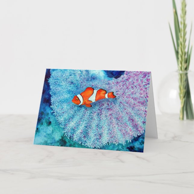 Cartão de saudação de serenidade (Frente)