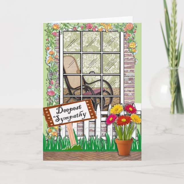 Cartão de Saudação de Simpatia (Frente)