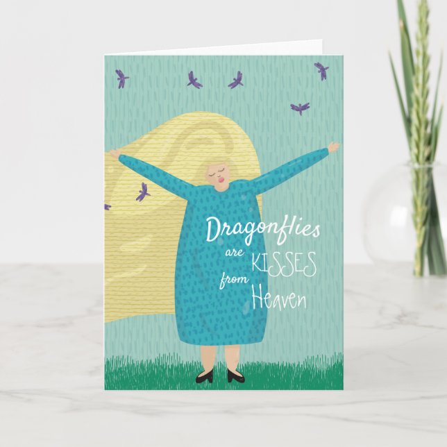 Cartão de Saudação de Simpatia (Vazio) (Frente)