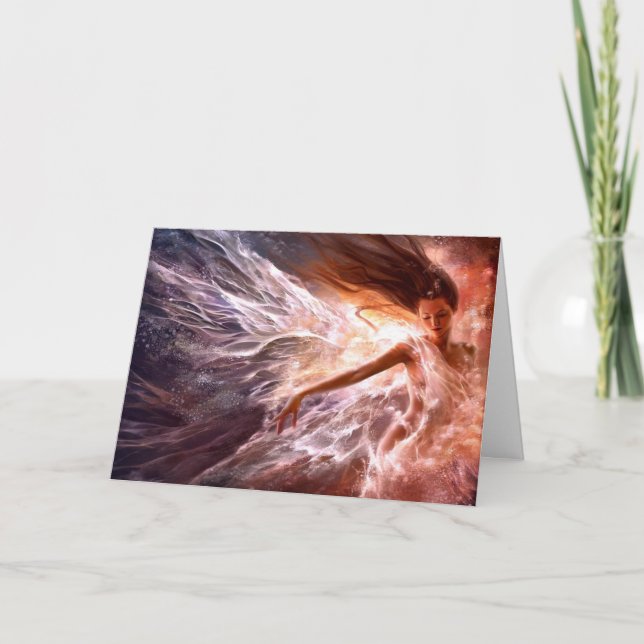 Cartão de Saudação de Sonho Impossível (Frente)