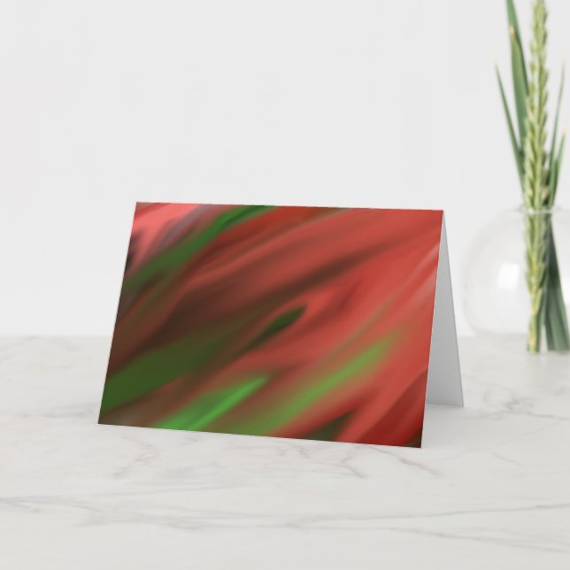 Cartão de Saudação de Tempos Perturbados (Frente)