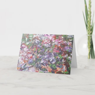 Cartão de saudação de vazio