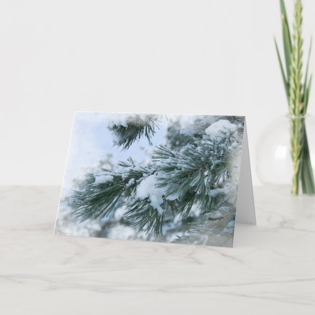 Cartão de saudação de vazio (Frente)