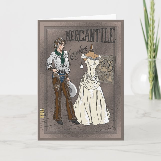 Cartão de Saudação de vazio (Apenas Mais Duas Sema (Frente)