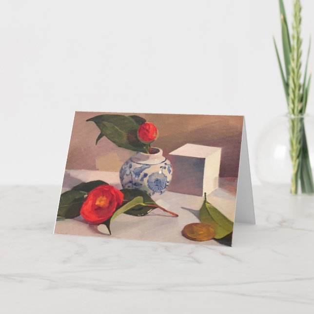 Cartão de Saudação de vazio, Arte de Sarah Sedwick (Frente)