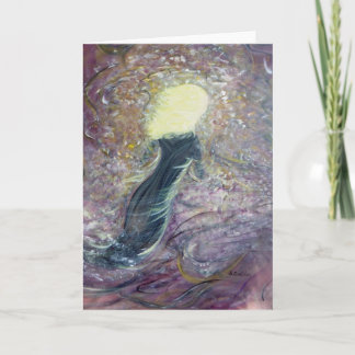 Cartão de saudação de Vazio "Blonde Smoke"