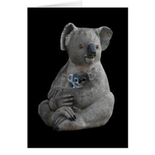 Cartão de saudação de Vazio de abraço de mãe