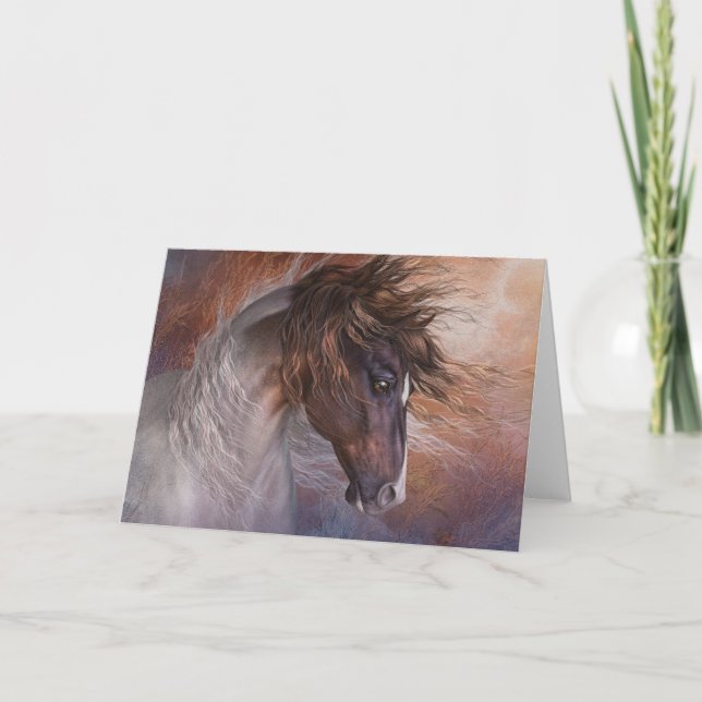 Cartão de Saudação de Vazio WindStalker (Frente)