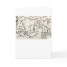 Cartão de Saudação de Venda de Garagem