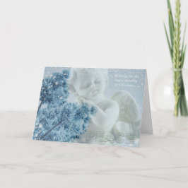 Cartão de Saudação do Anjo da Paz de Natal