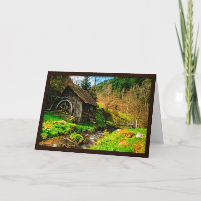 Cartão de Saudação do Antigo Remetente (Frente)