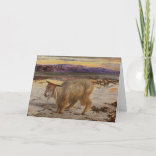 Cartão de saudação do bode expiatório de Hunt