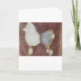 Cartão de Saudação do Cão dos Pirenéus