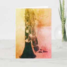 Cartão de Saudação do Cão Sugaree