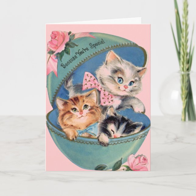 Cartão de saudação do Dia de os namorados especial (Frente)