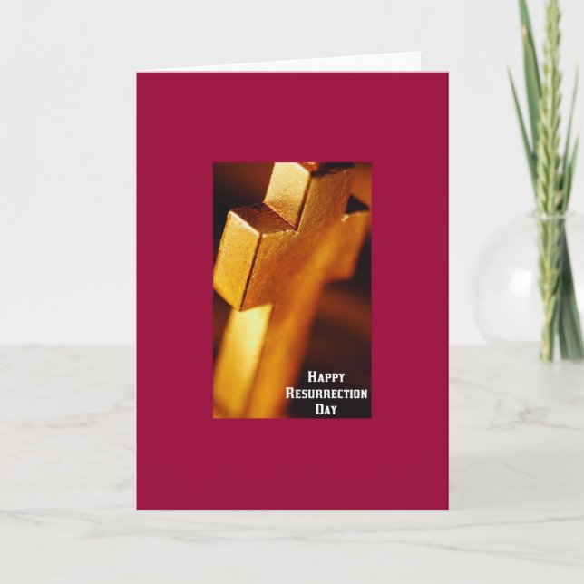 Cartão de Saudação do Dia de Ressurreição 14 (Frente)