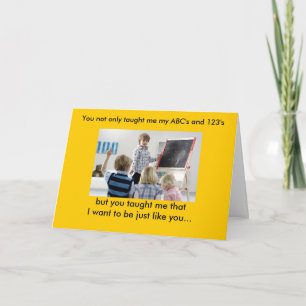 Cartão de Saudação do Dia do Professor 4