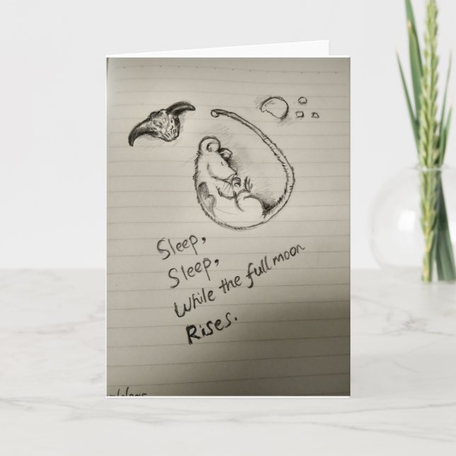 Cartão de Saudação do Festival de médio (Frente)