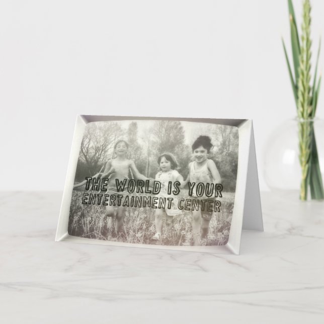 Cartão de Saudação do FUN SUMMERTIME (Frente)