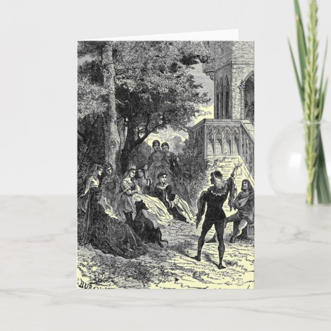 Cartão de Saudação do Medieval Times (Frente)