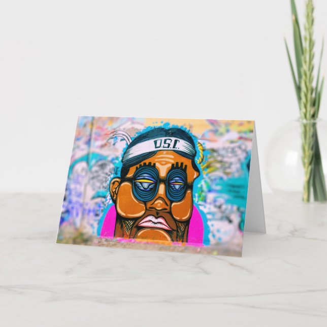 Cartão de Saudação do Parque do grafite (Frente)