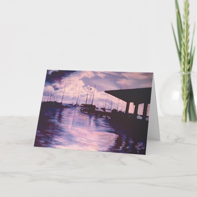 Cartão de Saudação do Porto de Forte de França (Frente)