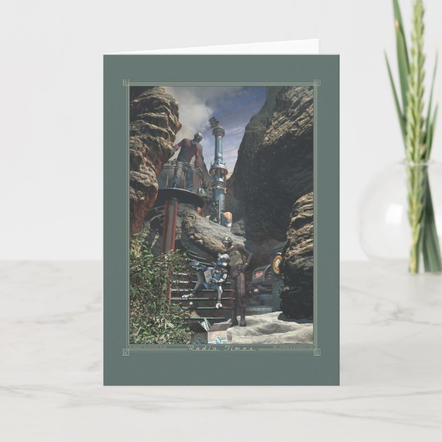 Cartão de Saudação do Radio Times (Frente)