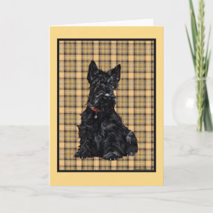 Cartão de Saudação do Terrier Escocês