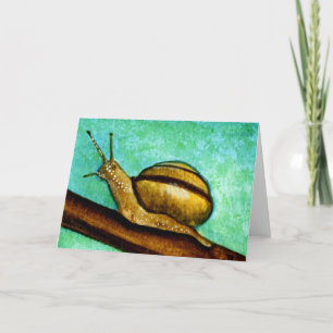 Cartão de saudação do Vazio Snail 1