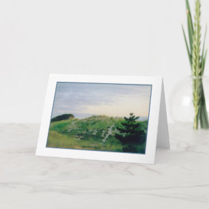 Cartão de Saudação do Vazio 'Soft Hill'