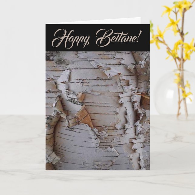 Cartão de Saudação Dobrada por Anel de Fogo (Flor Amarela)