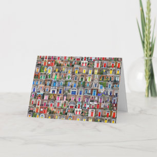 Cartão de saudação dobrado