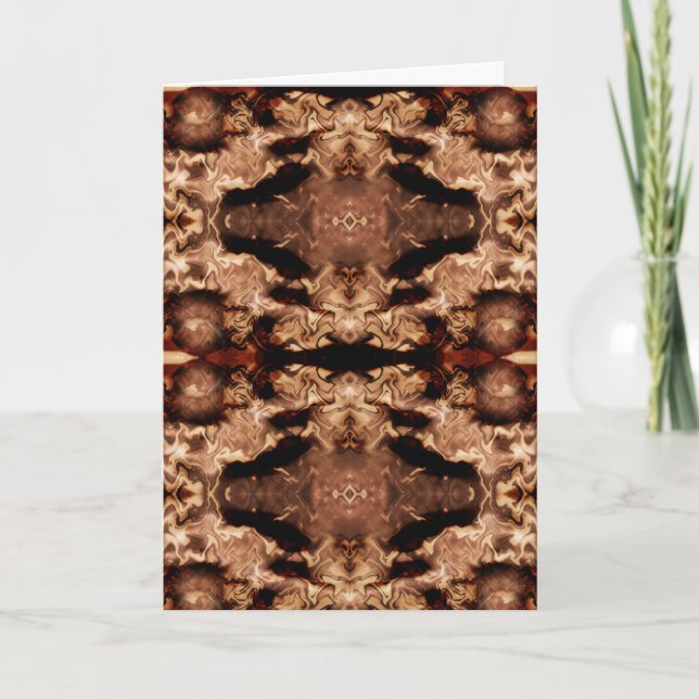 Cartão de saudação dobrado (Frente)