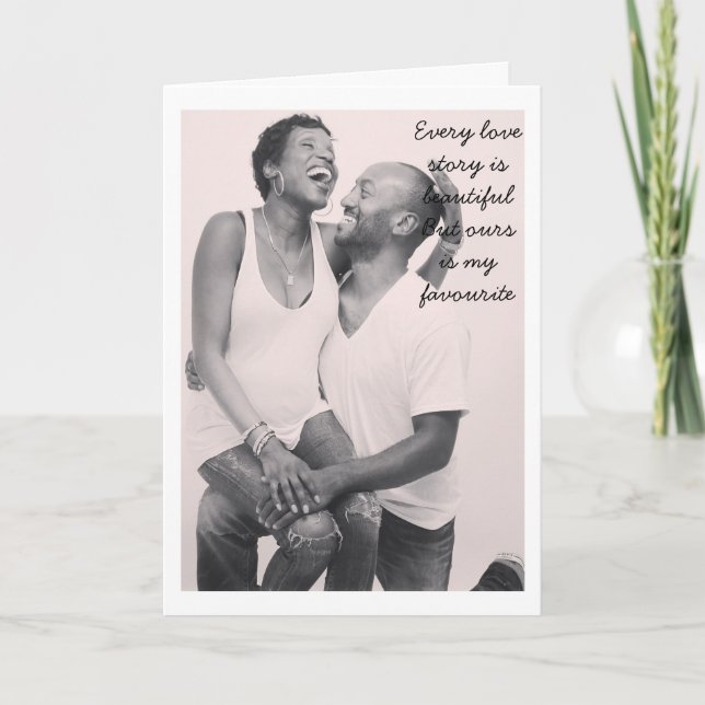 Cartão de saudação dobrado (Frente)