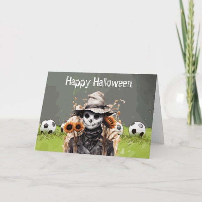 Cartão de saudação dobrado (Frente)