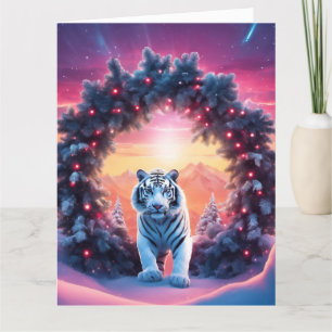 Cartão de saudação dobrado