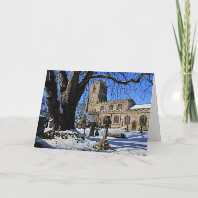 Cartão de saudação dobrado (Frente)