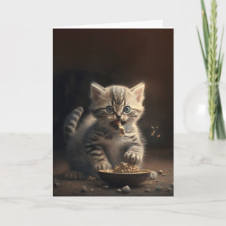 Cartão de saudação dobrado