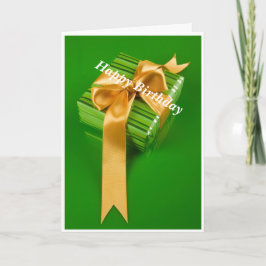 Cartão de saudação dobrado