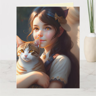 Cartão de saudação dobrado