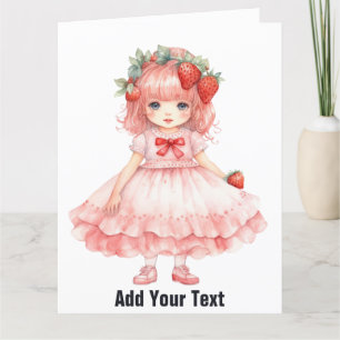 Cartão de saudação dobrado