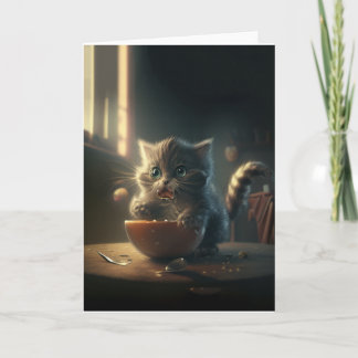 Cartão de saudação dobrado