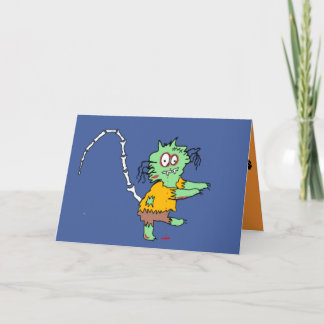 Cartão de saudação dobrado