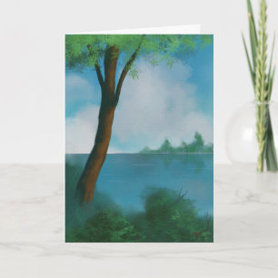 Cartão de saudação dobrado