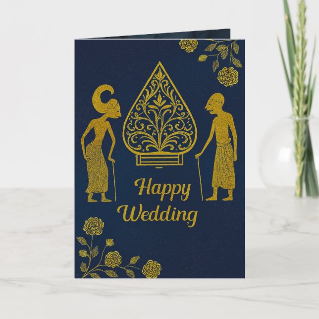 Cartão de Saudação Dobrado (Frente)