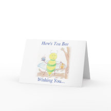 Cartão de saudação dobrado