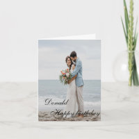 Cartão de saudação dobrado